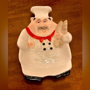 VINTAGE Campbells Soup Chef Spoonrest!